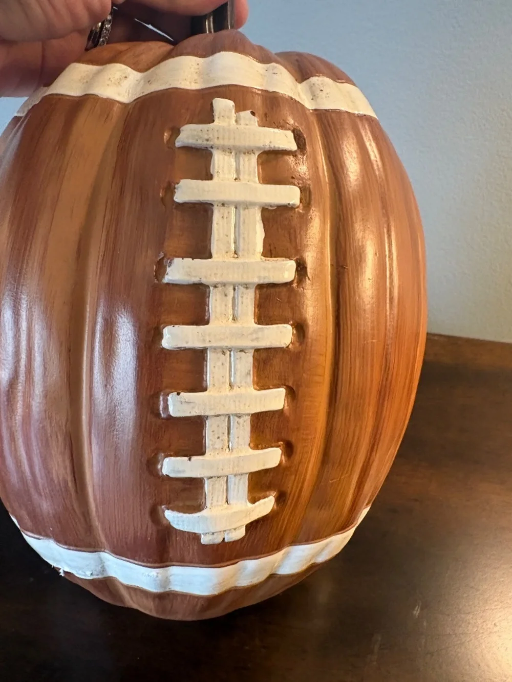 BNWT VIRAL FOOTBALL PUMPKIN HTF
